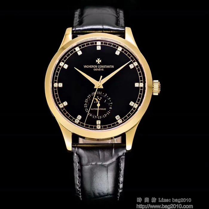 江詩丹頓 Vacheron Constantin 火爆上市 新款 六字位日月星晨功能 超級防水機芯 高檔男士腕表  wssb4872
